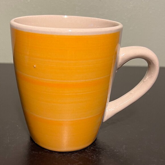 Set of 3 ROYAL NORFOLK Stoneware Mugs ~ Blue, Yellow & Aqua ~ Greenbrier - Picture 7 of 14